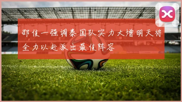 邵佳一强调泰国队实力大增明天将全力以赴派出最佳阵容